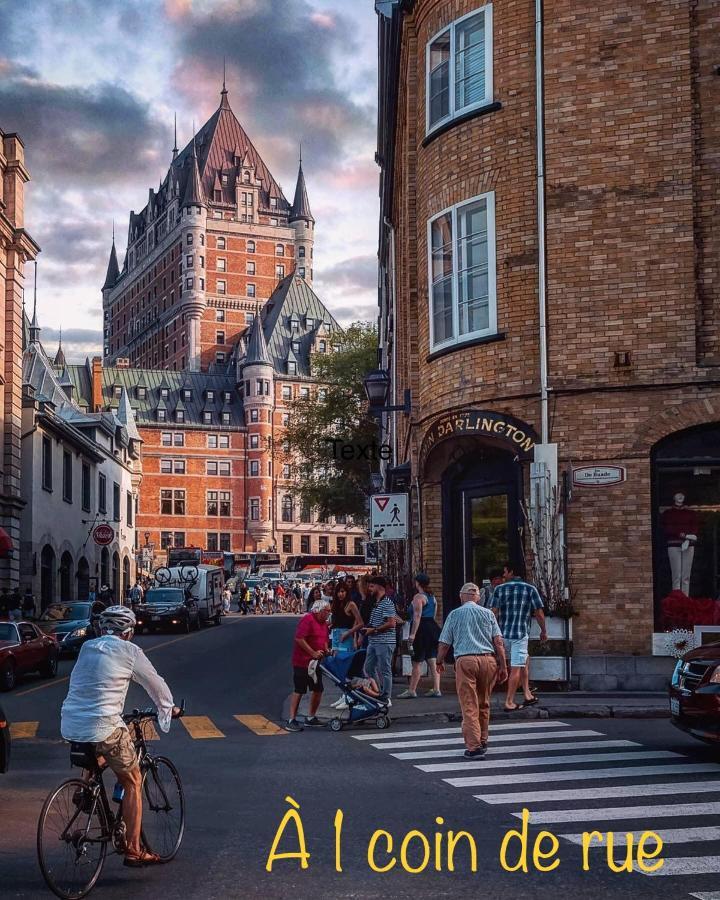 Condo De Lux Le Meribel Du Vieux-Quebec Quebec City Exterior photo